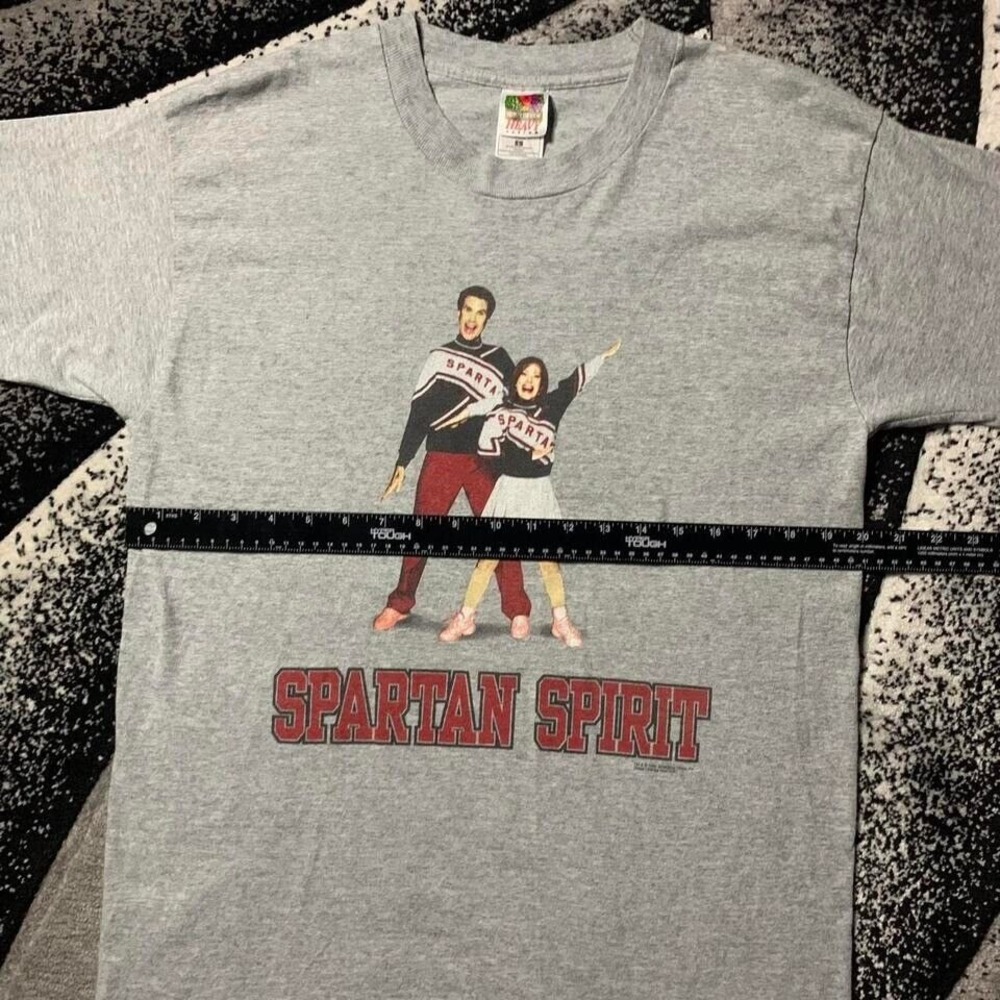 Vintage 90s SNL Spartan Spirit Will Ferrell Cheer Grey T-shirt - Picture 4 of 8